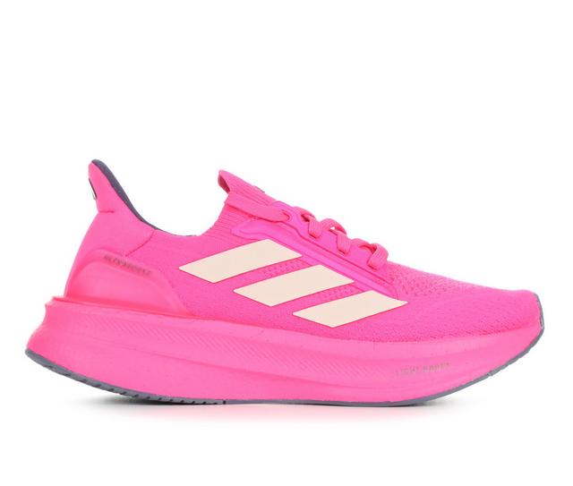 Women's Adidas Ultraboost 5x Running Shoes in Pink/Pink color