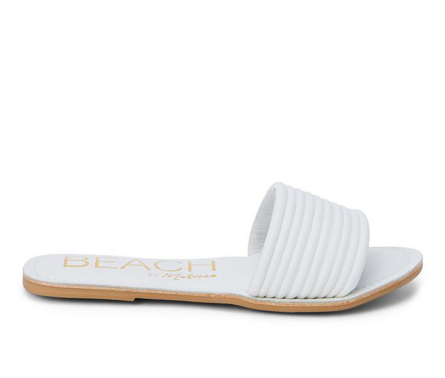 Women's Beach by Matisse Troller Dress Sandals in White color