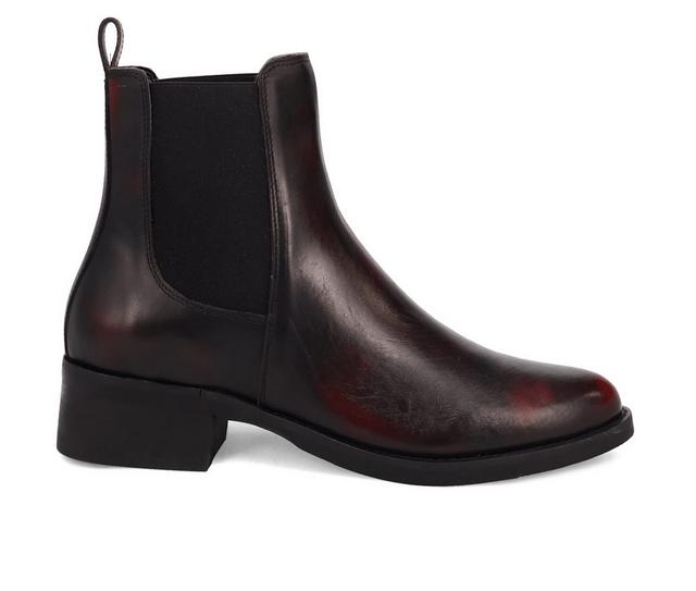 Men's Dingo Boot Camino Chelsea Boots in Black cherry color