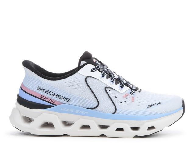 Women's Skechers 150512 Glide Step Altus Running Shoes in White/Multi color
