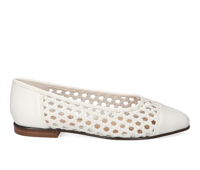 Women's Bella Vita Beloved Flats in White color