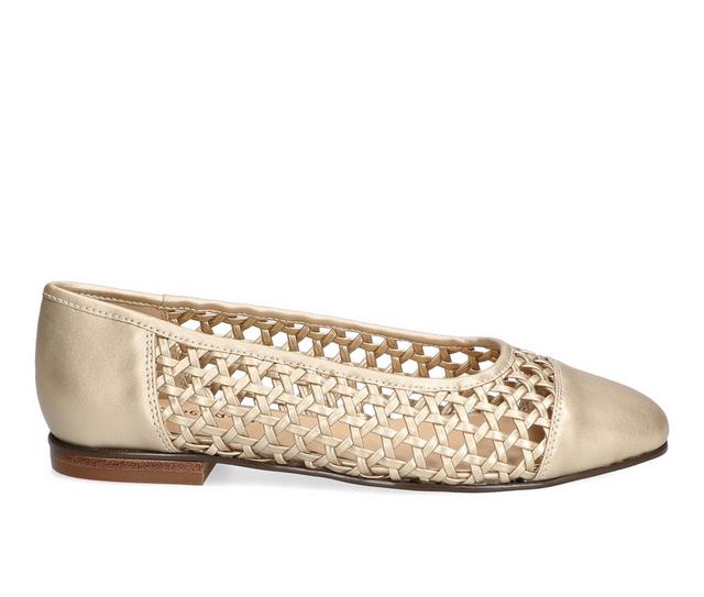 Women's Bella Vita Beloved Flats in Champagne color