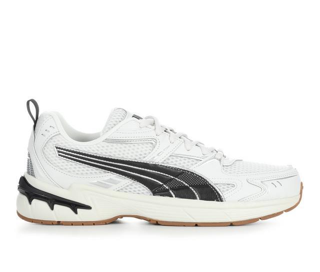 Men's Puma Milano Tech 2000 Sneakers in White/Blk/Gum color