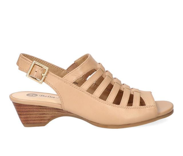 Women's Bella Vita Yakira Wedges in Natural color