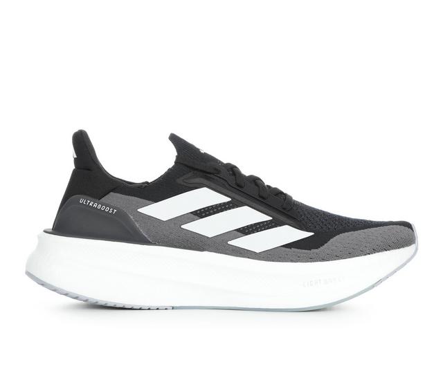 Men's Adidas ULTRABOOST 5X Running Shoes in Black/White color