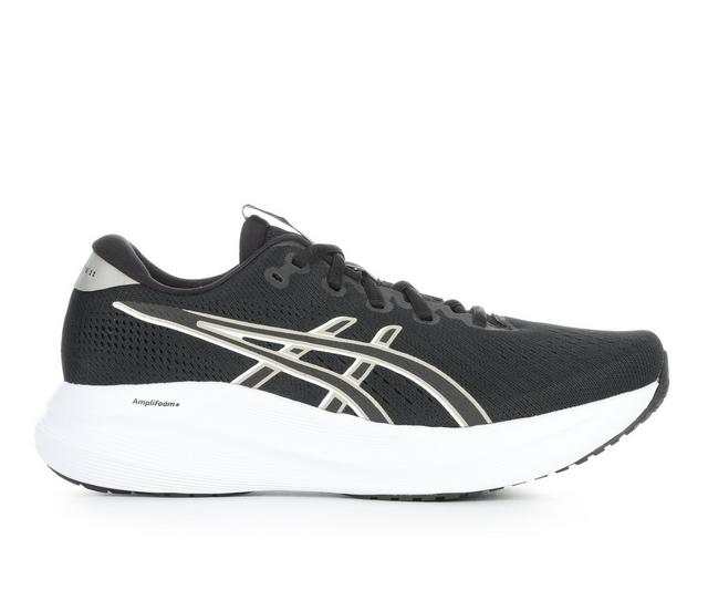 Women's ASICS Gel Excite 11 Running Shoes in Black/Grey color