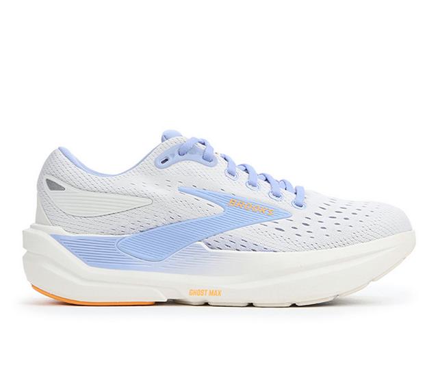 Women's Brooks Ghost Max 3 Running Shoes in Coco/Prp/Org color