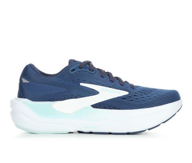 Women's Brooks Ghost Max 3 Running Shoes in Navy/Peacoat color