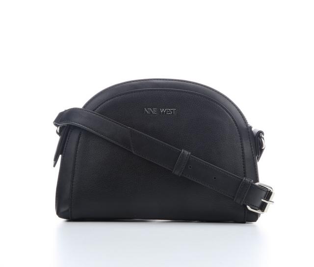 Nine West Gertrude Dom Crossbody Handbag in Black color