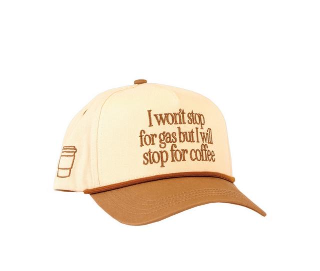 Simply Southern Adults Embroidered Hat in Coffee color