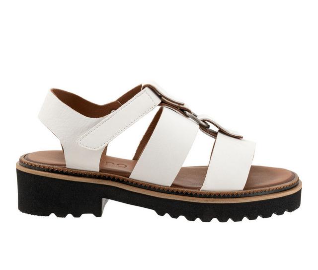 Women's Bueno Athena Sandals in Ice White color