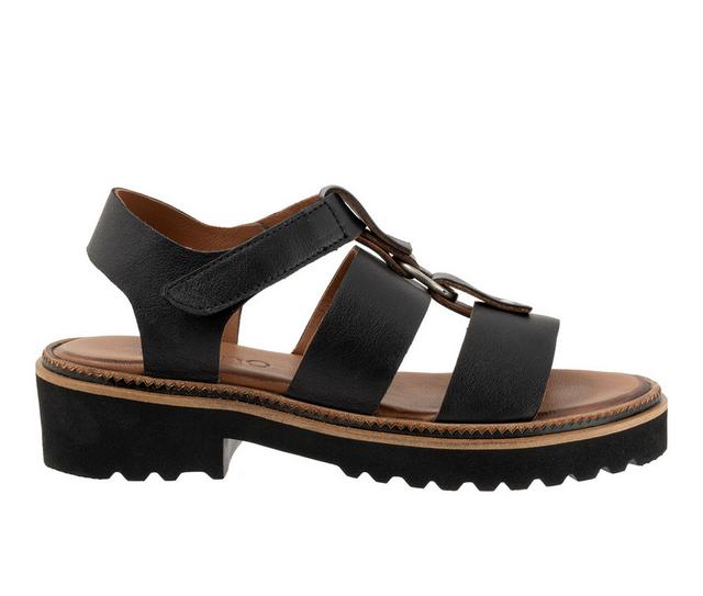 Women's Bueno Athena Sandals in Black color