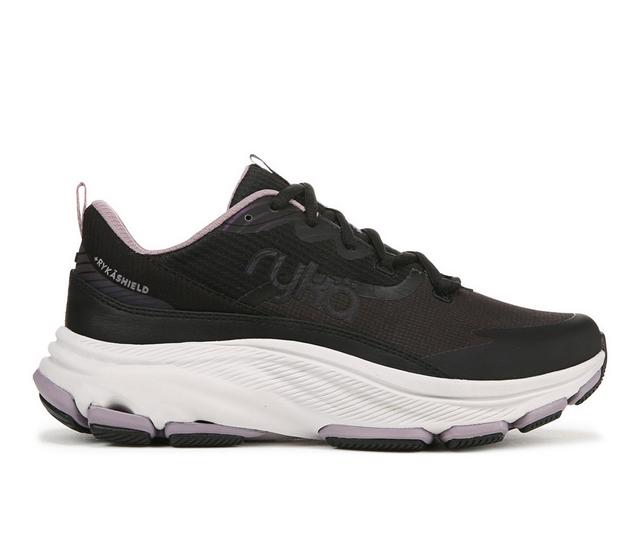 Women's Ryka Devoted RS Walking Shoes in Black color