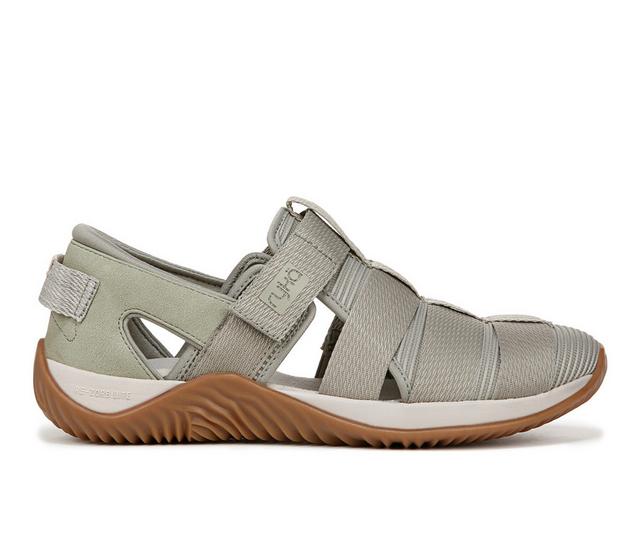 Women's Ryka Echo Fisherman Sandals in Abbey Green color