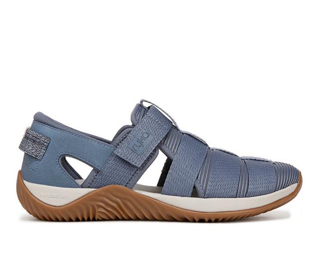 Women's Ryka Echo Fisherman Sandals in Flintstone Blue color