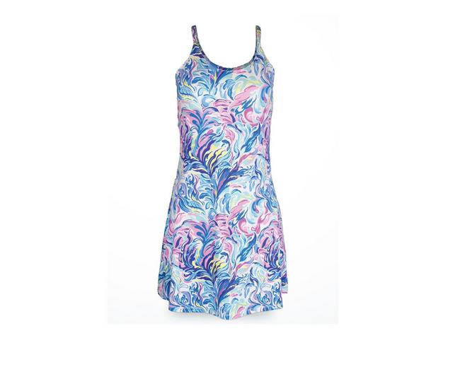 Simply Southern Avery Dress in Water Color color