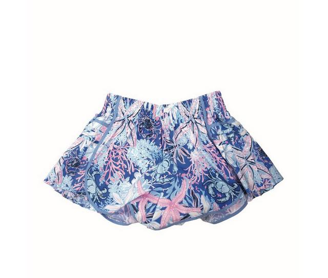 Simply Southern 0125 Pleated Short in Reef color