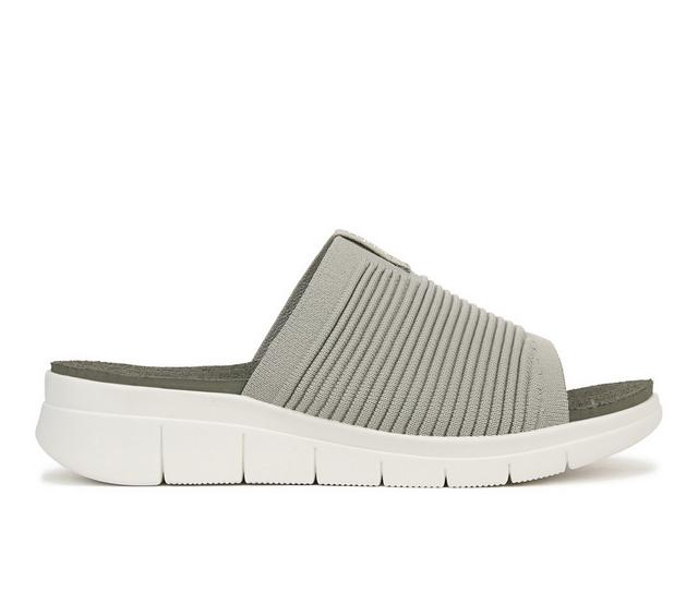 Women's Ryka Epic Slide Sporty Sandals in Abbey Green color