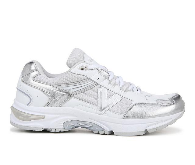 Women's Vionic 23Walk 2.0 Walking Shoes in White/Silver color