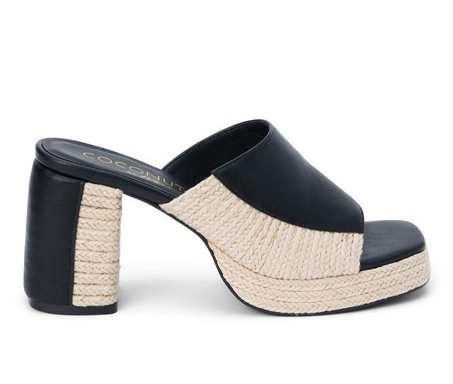 Women's Coconuts by Matisse Beaufort Dress Sandals in Black color