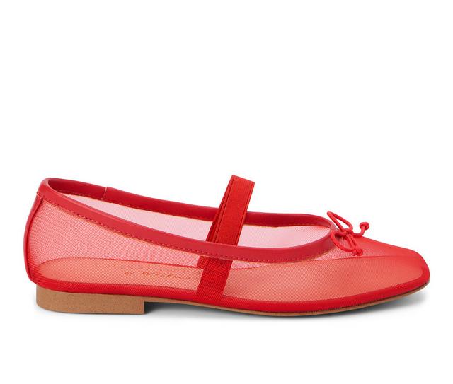 Women's Coconuts by Matisse Bronx Flats in Cherry Red color