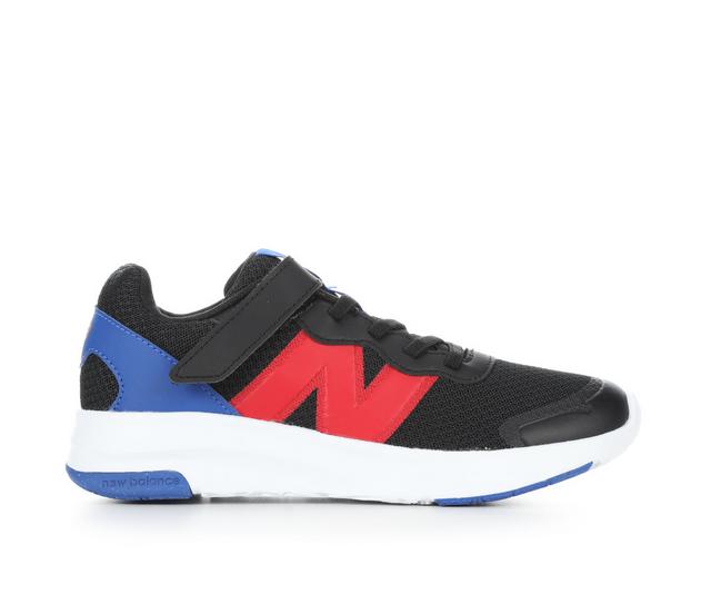 Boys' New Balance Little Kid 578 Running Shoes in Black/Red/Blue color