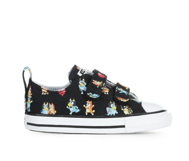 Kids' Converse Infant & Toddler Chuck Taylor 2v Bluey Sneakers in Blue/Wht/Multi color
