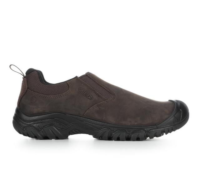 Men's Keen Outdoor Targhee 4 Slip On Slip-On Shoes in Java/Black color