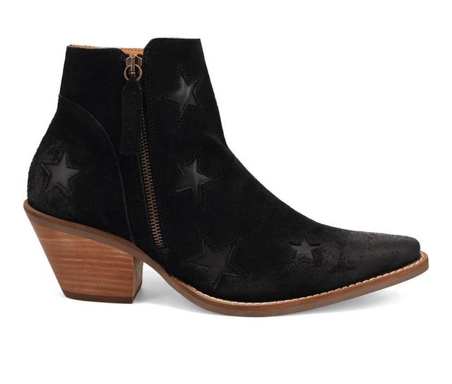 Women's Dingo Boot Little Star Western Boots in Black color