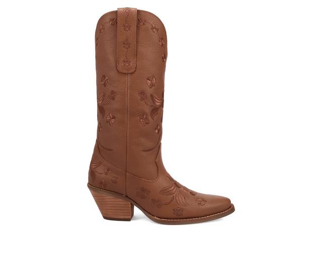 Women's Dingo Boot Love Bug Western Boots in Brown color