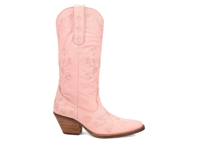 Women's Dingo Boot Love Bug Western Boots in Pink color