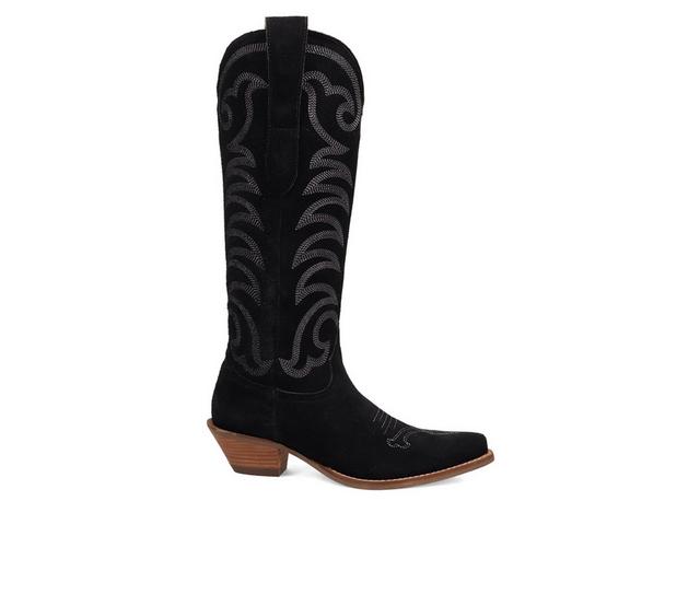 Women's Dingo Boot Movin' On Western Boots in Black color