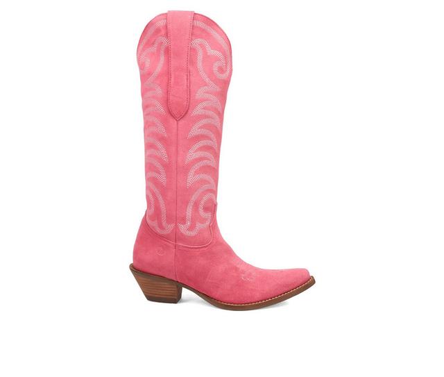 Women's Dingo Boot Movin' On Western Boots in Pink color