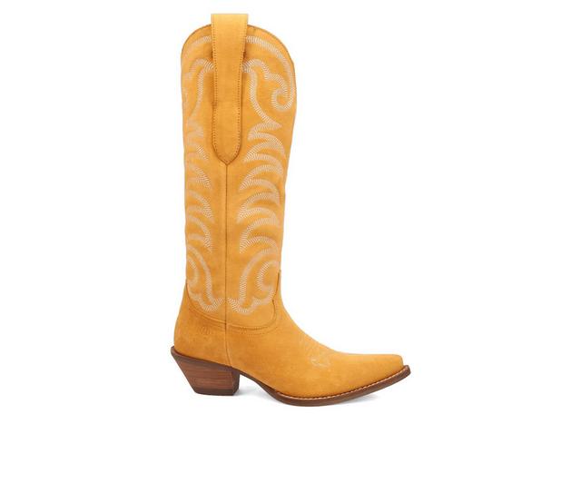 Women's Dingo Boot Movin' On Western Boots in Yellow color