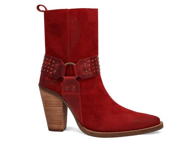 Women's Dingo Boot Songbird Western Boots in Red color