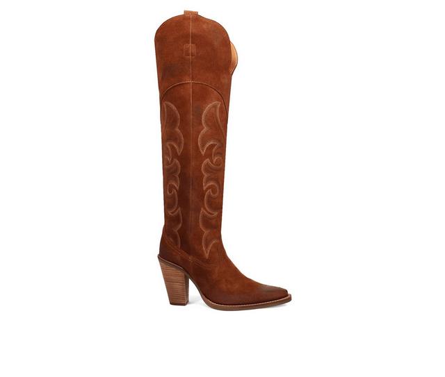 Women's Dingo Boot Primadonna Western Boots in Brown color