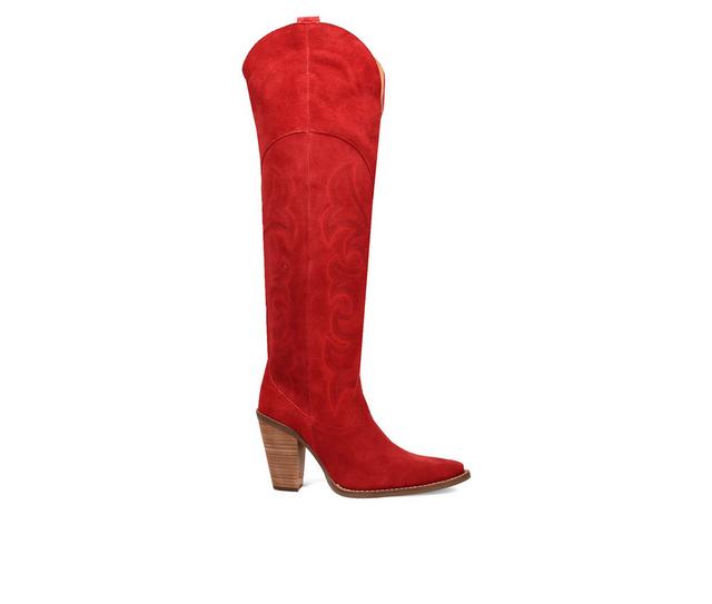 Women's Dingo Boot Primadonna Western Boots in Red color