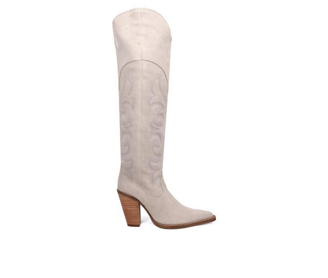 Women's Dingo Boot Primadonna Western Boots in White color