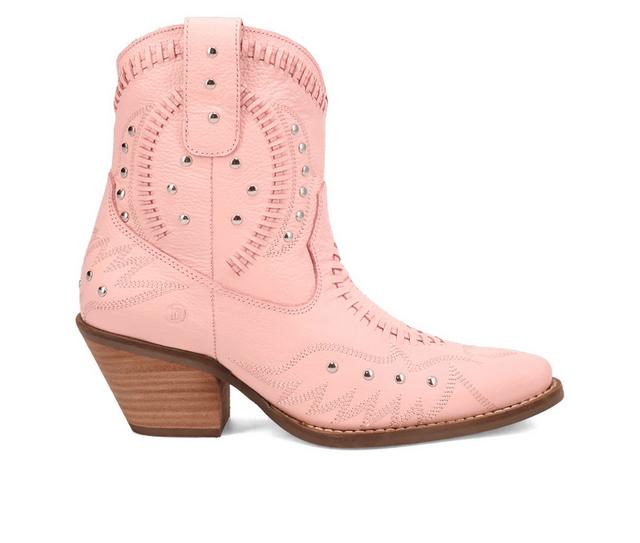 Women's Dingo Boot Precious Western Boots in Pink color