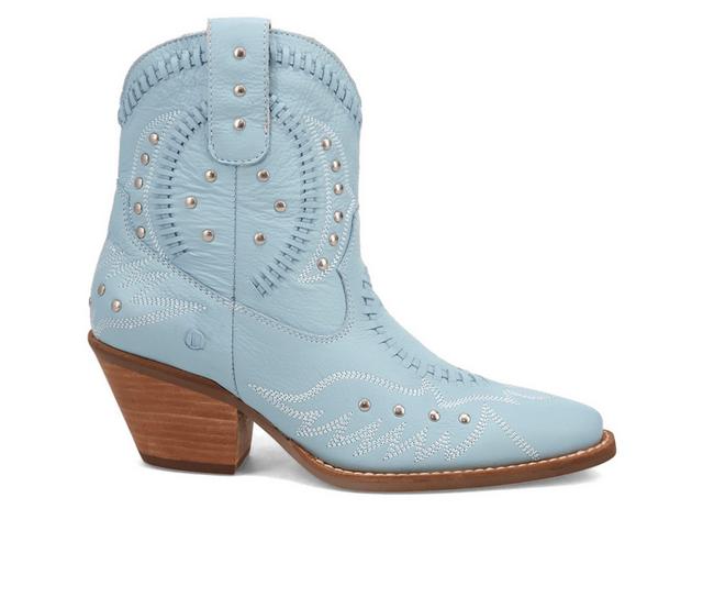 Women's Dingo Boot Precious Western Boots in Blue color