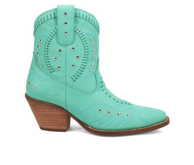 Women's Dingo Boot Precious Western Boots in Green color