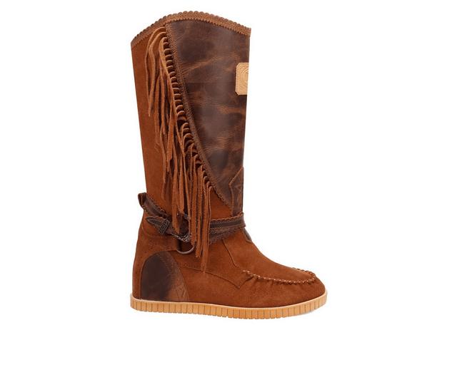 Women's Dingo Boot Natchez Western Boots in Brown color