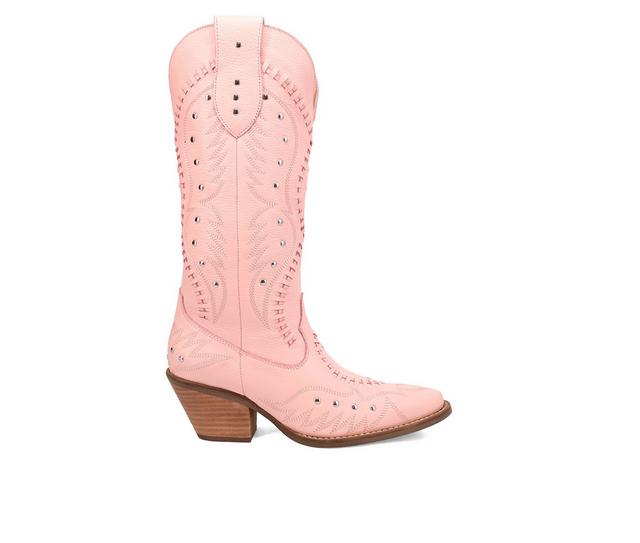 Women's Dingo Boot Pretty 'N Pink Western Boots in Pink color