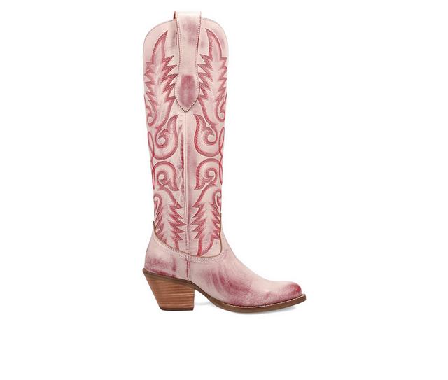 Women's Dingo Boot Faded Love Western Boots in Red color