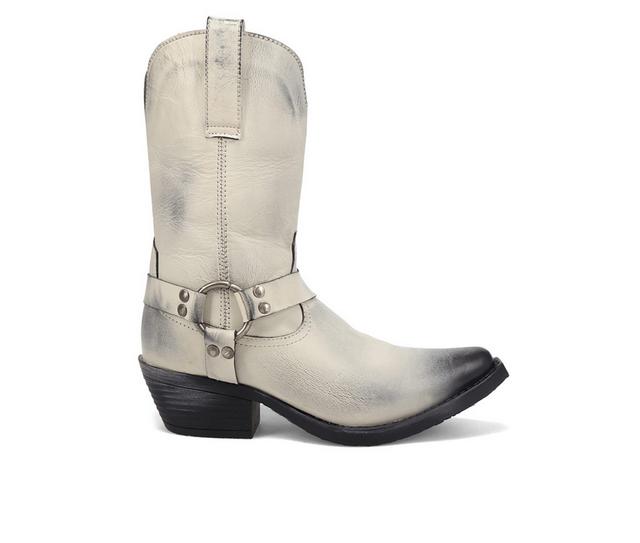 Women's Dingo Boot Ride A Way Western Boots in White color