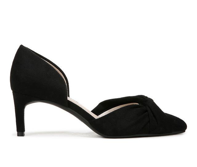 Women's LifeStride Abby Pumps in Black fabric color