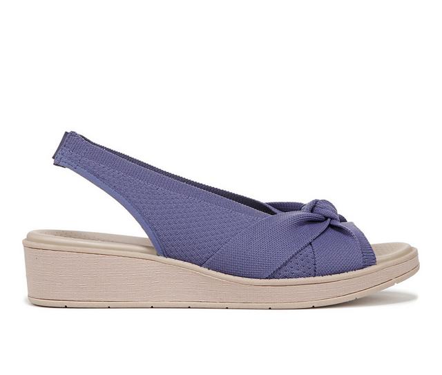 Women's LifeStride Bell Wedges in Skipper Blue color