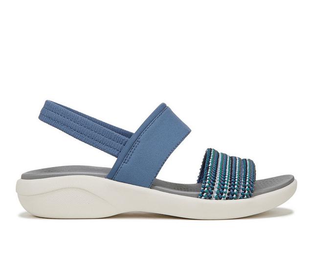 Women's LifeStride Cali Sandals in Elemental Blue color