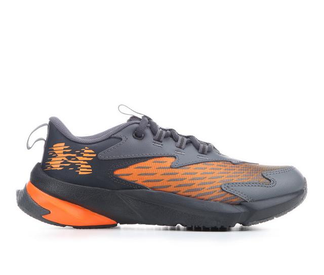 Boys' Under Armour Big Kid Scramjet 7 Running Shoes in Grey/Orange/Blk color