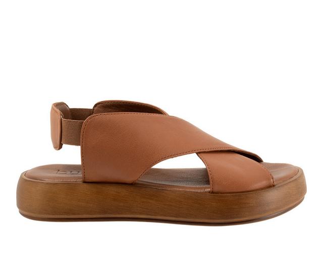 Women's Bueno Jayden Sandals in Dark tan color